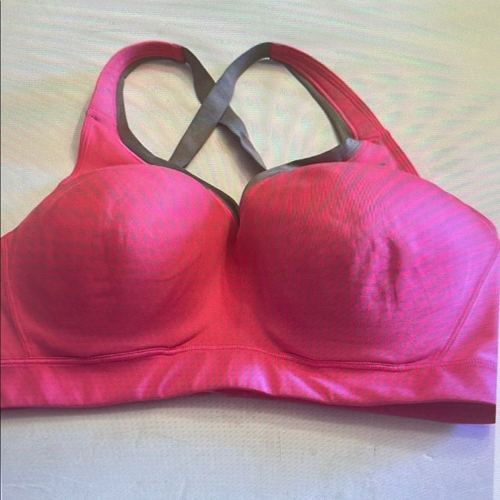 Pink Sports Bra